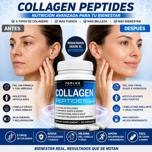 COLLAGEN PEPTIDES 90 Cápsulas
